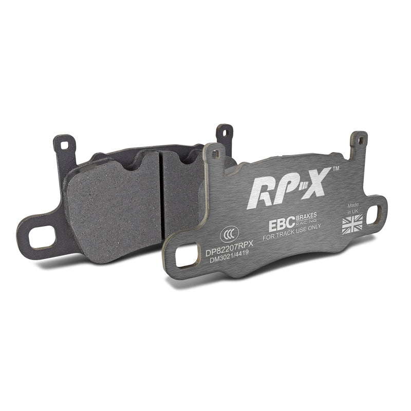 EBC Racing 2 3.0TT Cast Iron Rotor Only RP-X Brake Pads, Front — Porsche 911 (991) — EBC performance part