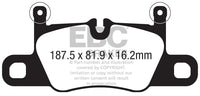 EBC 2 with Cast Iron Rotors 3.0TT Bluestuff Brake Pads, Rear — Porsche 911 (991) — EBC performance part
