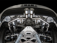 AWE Tuning Track Edition Exhaust - Chrome Silver Tips — Porsche Boxster / Cayman (718) — AWE Tuning performance part