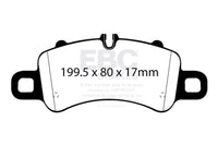 EBC 2 with Cast Iron Rotors 3.0TT Bluestuff Brake Pads, Front — Porsche 911 (991) — EBC performance part
