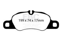 EBC 2.7L Cast Iron Rotors Only Bluestuff Brake Pads, Front — Porsche Boxster (981/987) — EBC performance part
