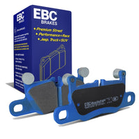 EBC 2 with Cast Iron Rotors 3.0TT Bluestuff Brake Pads, Rear — Porsche 911 (991) — EBC performance part