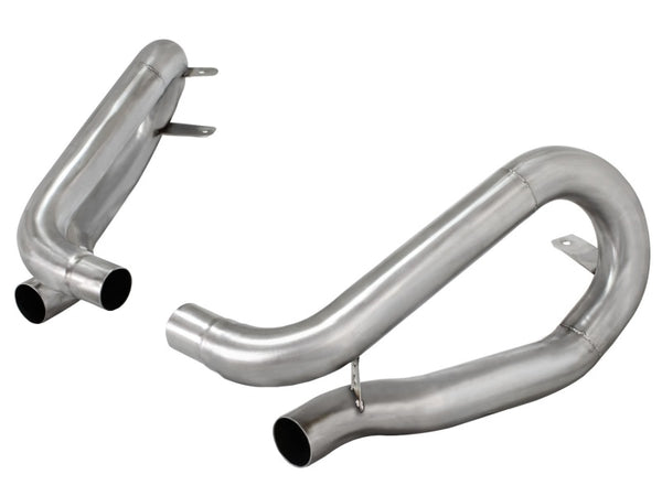 aFe Power MACHForce XP 2.5in Stainless Muffler Bypass 3.8L, Porsche 911 (991)