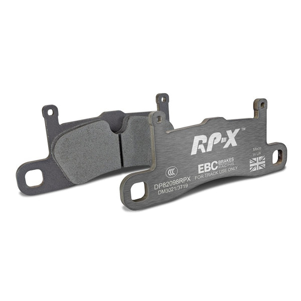 EBC Racing 3.4L Cast Iron Rotor Only RP-X Brake Pads, Rear, Porsche 911 (991)