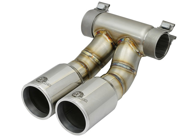 aFe Power Polish Exhaust Tip Upgrade, Porsche Boxster / Cayman (981)
