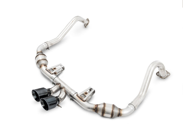 AWE Tuning Touring Edition Exhaust - Diamond Black Tips, Porsche Boxster / Cayman (718)