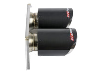 aFe Power Mach Force Xp 4in 304 SS Bolt-On Exhaust Tips Carbon Fiber 3.8L 4.0L — Porsche 911 GT3 (991) — aFe performance part