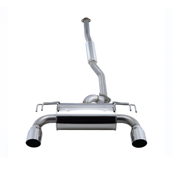 Apexi Rs Evo Muffler- Type B Evo X - Titanium Tips 08+ 70mm. - 75mm. X 2 120mm.