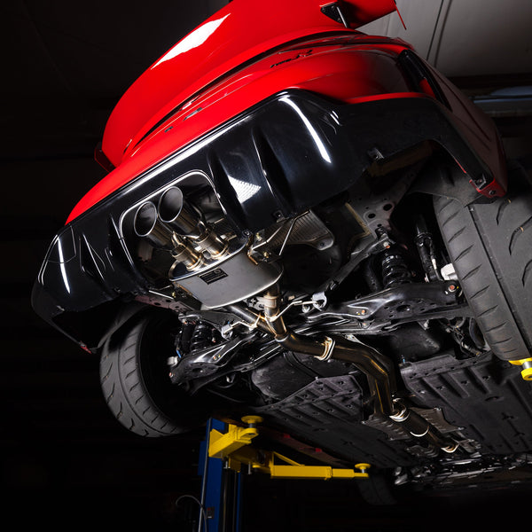 Hybrid Racing Formula Exhaust System For FL5 Civic Type R Burned-ti
