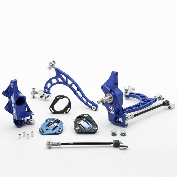 Wisefab Front Drift Angle Lock Kit V2 with Rack Offset Spacers, Nissan S13 240SX (WF130 OFF)