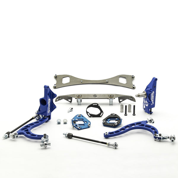 Wisefab Front Drift Angle Lock Kit V2 with Rack Relocation, Nissan S14 / S15 240SX Silvia (WF140 INS)
