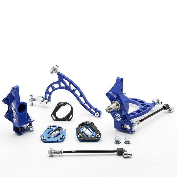 Wisefab Front Drift Angle Lock Kit V2 with Rack Offset Spacers, Nissan S14 / S15 240SX Silvia (WF140 OFF)