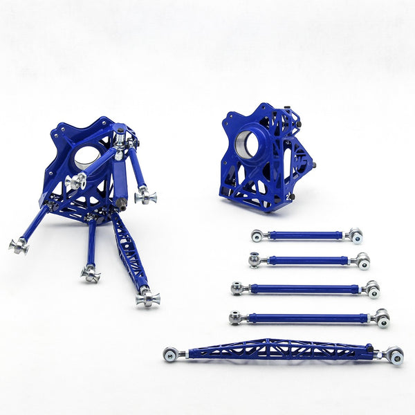 Wisefab Rear Suspension Drop Knuckle Kit, Mazda RX-8 and MX-5 NC (WFR81)