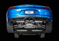 AWE Tuning Performance Exhaust System - with Chrome Silver Tips — Porsche Boxster / Cayman (981) — AWE Tuning performance part