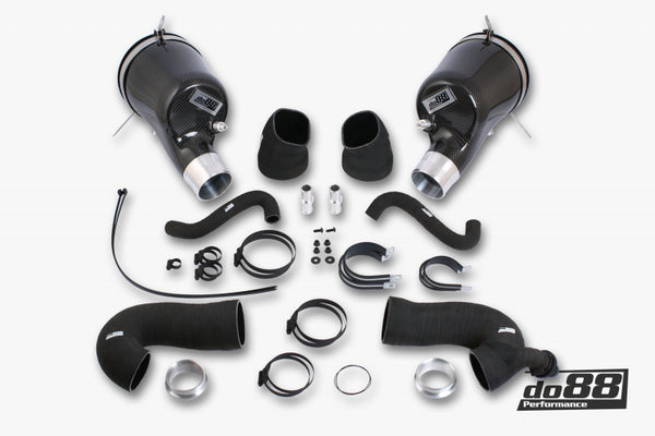 do88 Induction System with 80mm Outlet & Inlet Hoses, Porsche 911 Carrera/Turbo (992)