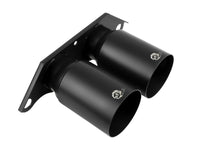 aFe Power Mach Force Xp 4in 304 SS Bolt-On Exhaust Tips Satin Black 3.8L 4.0L — Porsche 911 GT3 (991) — aFe performance part