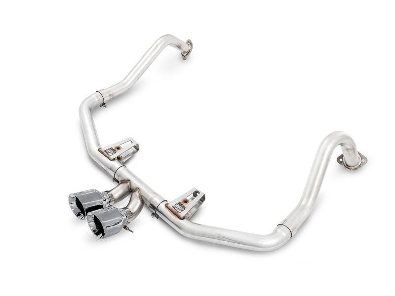 AWE Tuning Track Edition Exhaust - Chrome Silver Tips — Porsche Boxster / Cayman (718) — AWE Tuning performance part