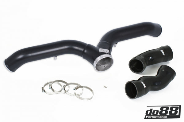 do88 Y-Pipe Black for ICM-200 do88 Intercooler, Porsche 911 Turbo (997)