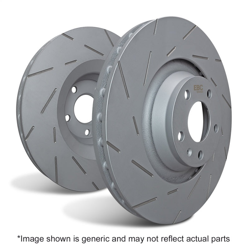 EBC 2.5 USR Slotted Rotors, Front — Porsche Boxster (986) — EBC performance part