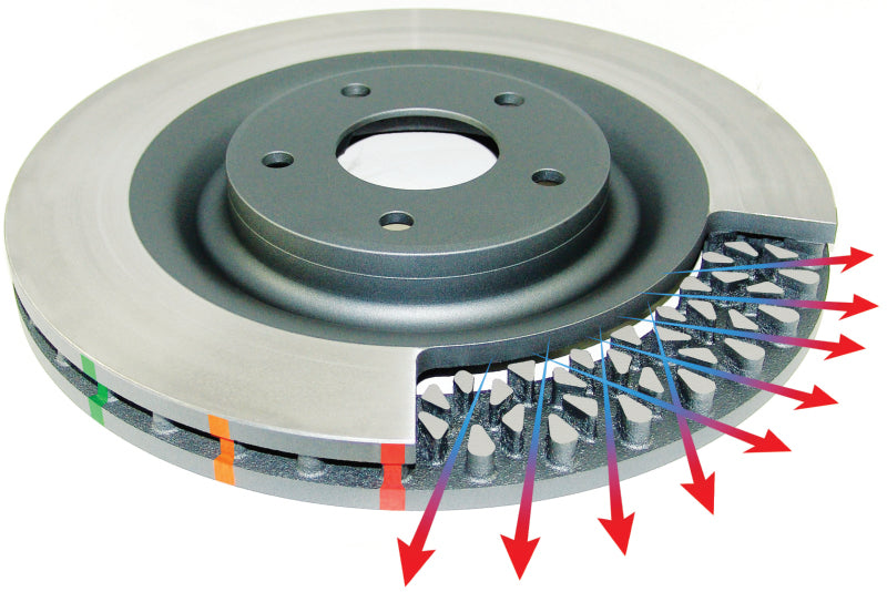 DBA Street T2 Slot Solid Rear Rotor Accord CP FD2-R