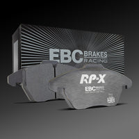 EBC Racing with Cast Iron Discs RP-X Race Brake Pads, Front — Porsche Boxster (986/987) — EBC performance part