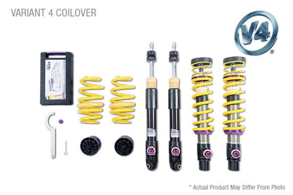 KW Coilover Kit V4 Coupe Cabrio, Porsche 911 Turbo (991)
