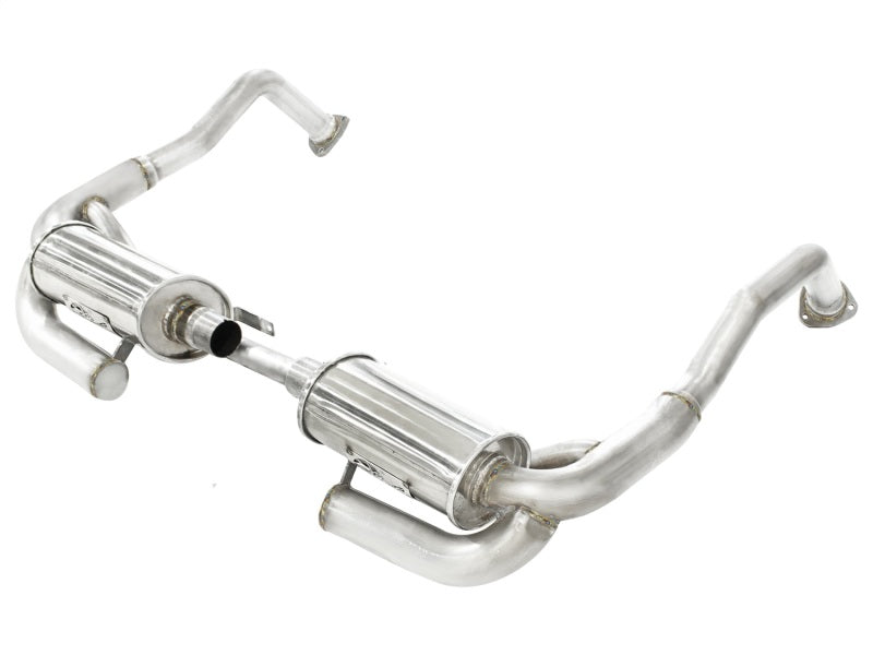 aFe MACHForce XP Exhaust Cat-Back 2in SS-304 Cat-Back Exhaust for H6 — Porsche Boxster (987) — aFe performance part