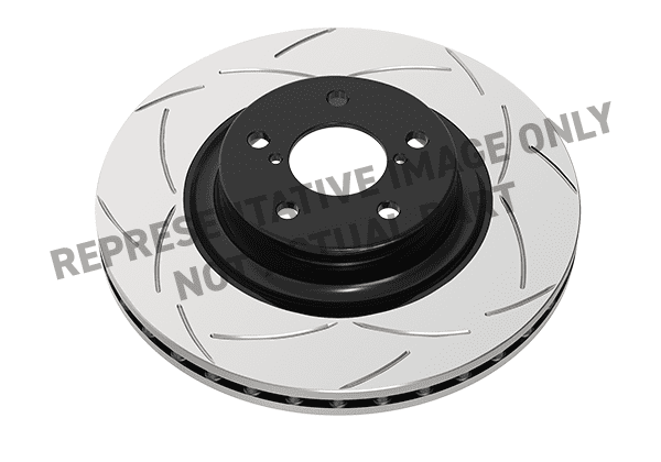 DBA Street T2 Slot Rear Rotor Mazda MX-5 Miata 2015+