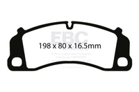 EBC 3.0TT Cast Iron Rotor Only Redstuff Brake Pads, Front — Porsche 911 (991/992) — EBC performance part