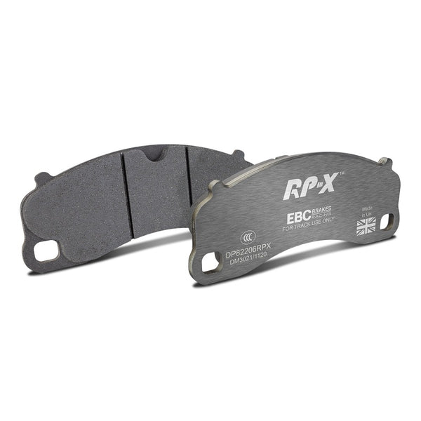 EBC Racing Cast Iron Rotor Only 3.8L RP-X Brake Pads, Front, Porsche 911 GT3 (991)