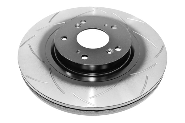 DBA Street T2 Slot Front Rotor Keyed-Pinned Honda Civic
