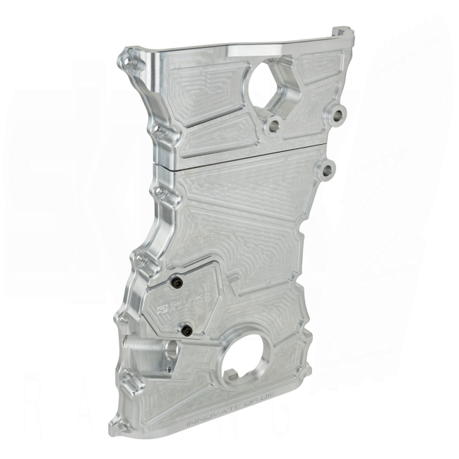 Skunk2 K20 Timing Chain Cover Raw Anodized for Honda
