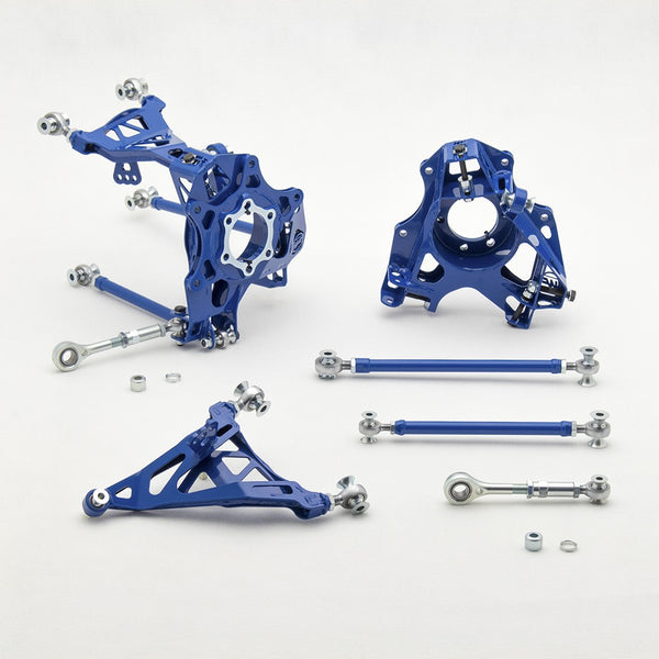 Wisefab Rear Suspension Drop Knuckle Kit, Nissan 370Z / Infiniti G37 (WF371)